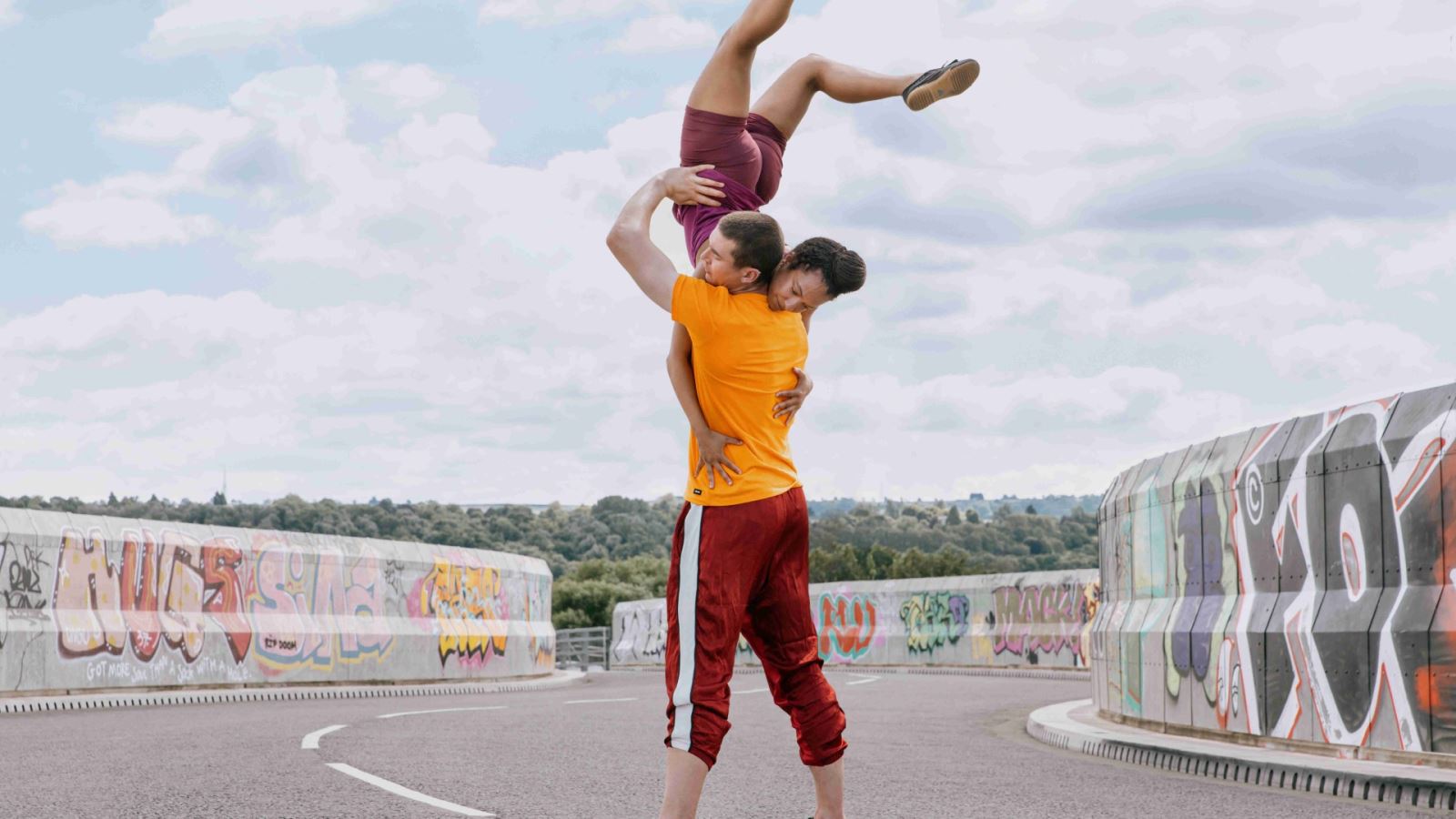 Joana Dias and Mike Corr by Nic Kane for Circus City 